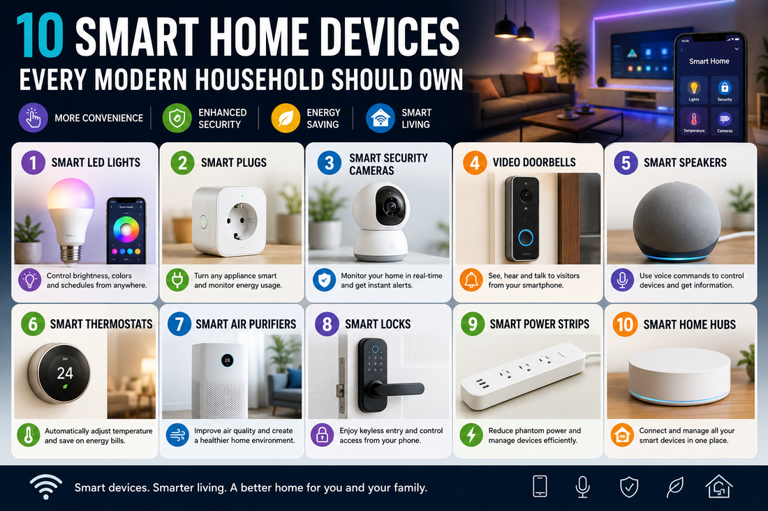 Smart Home Devices Every Modern Household Should Own