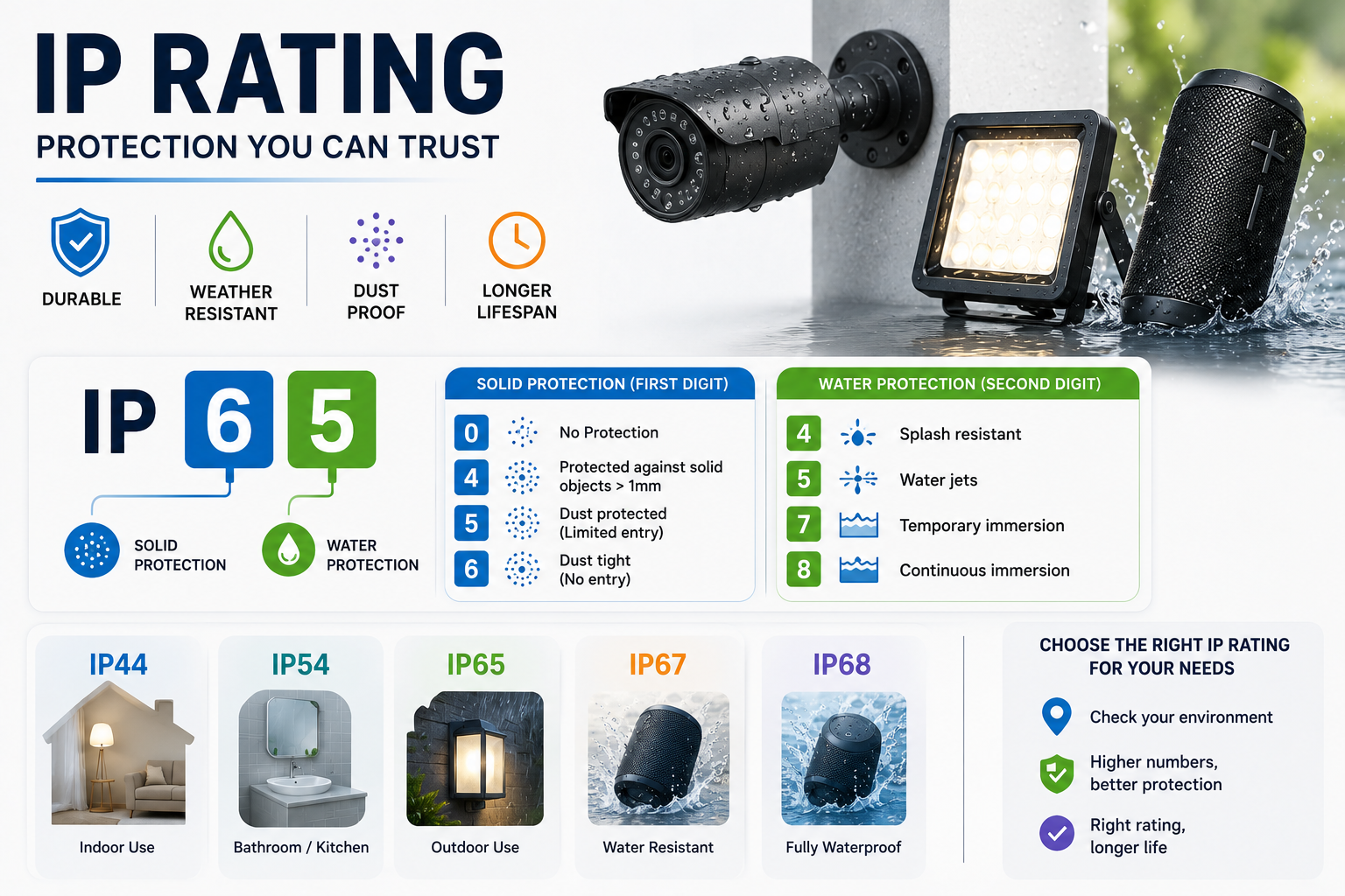 What Is an IP Rating and Why Does It Matter for Electronic Products?