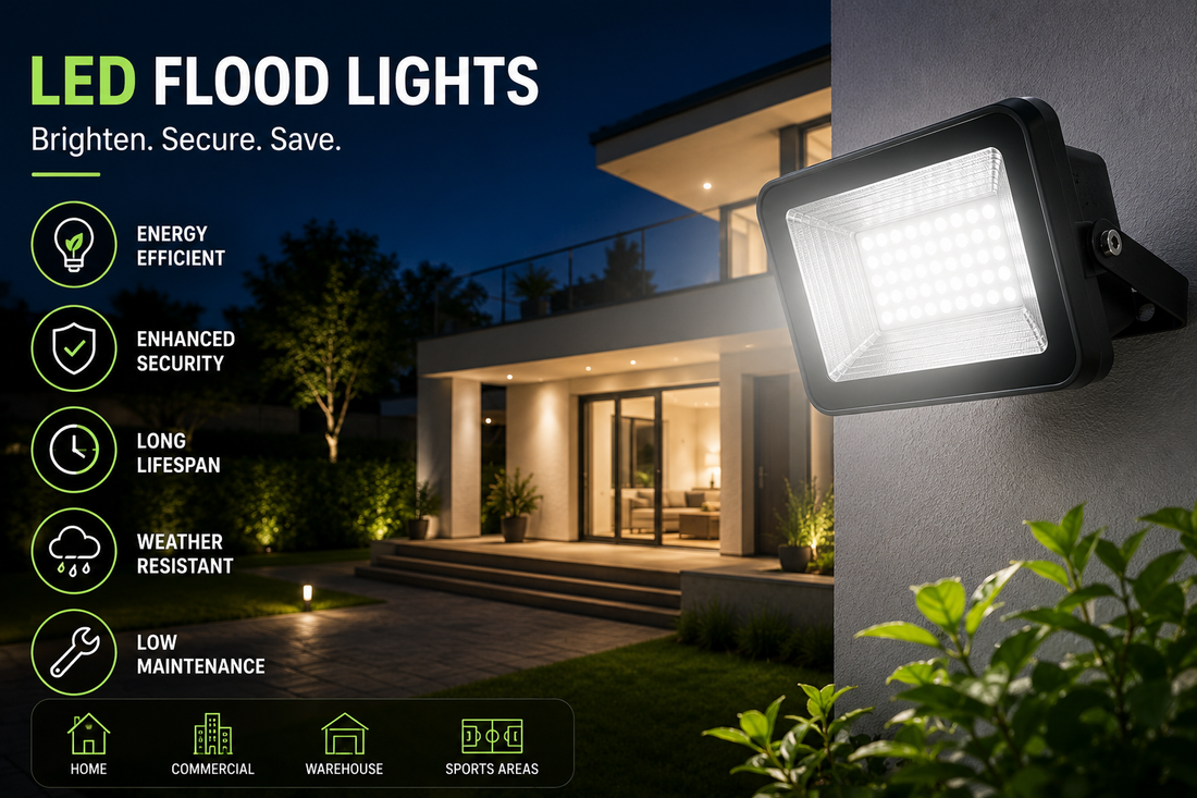 Top Benefits of Using LED Flood Lights for Outdoor Spaces