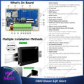 2X ESP32-S3 4.3Inch Touch LCD Development Board With Case, 800X480, 5-Point Touch, 32-Bit LX7 Dual-Core Processor-Best Selling