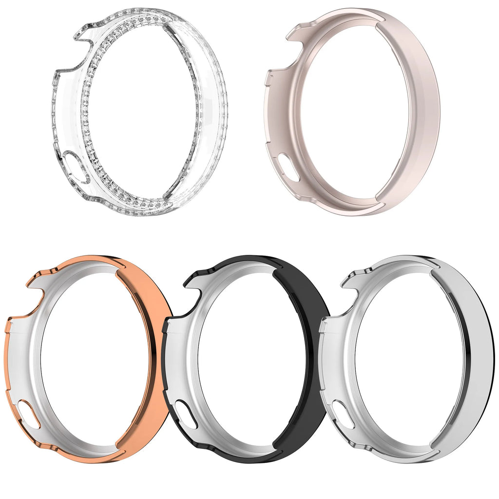 Bling PC Hollow Case Frame for Huawei Watch GT5 41mm GT5 Pro 42mm Diamond Crystal Bumper Protector for GT4 41mm Shell Accessorie