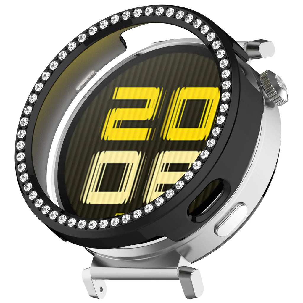 Bling PC Hollow Case Frame for Huawei Watch GT5 41mm GT5 Pro 42mm Diamond Crystal Bumper Protector for GT4 41mm Shell Accessorie