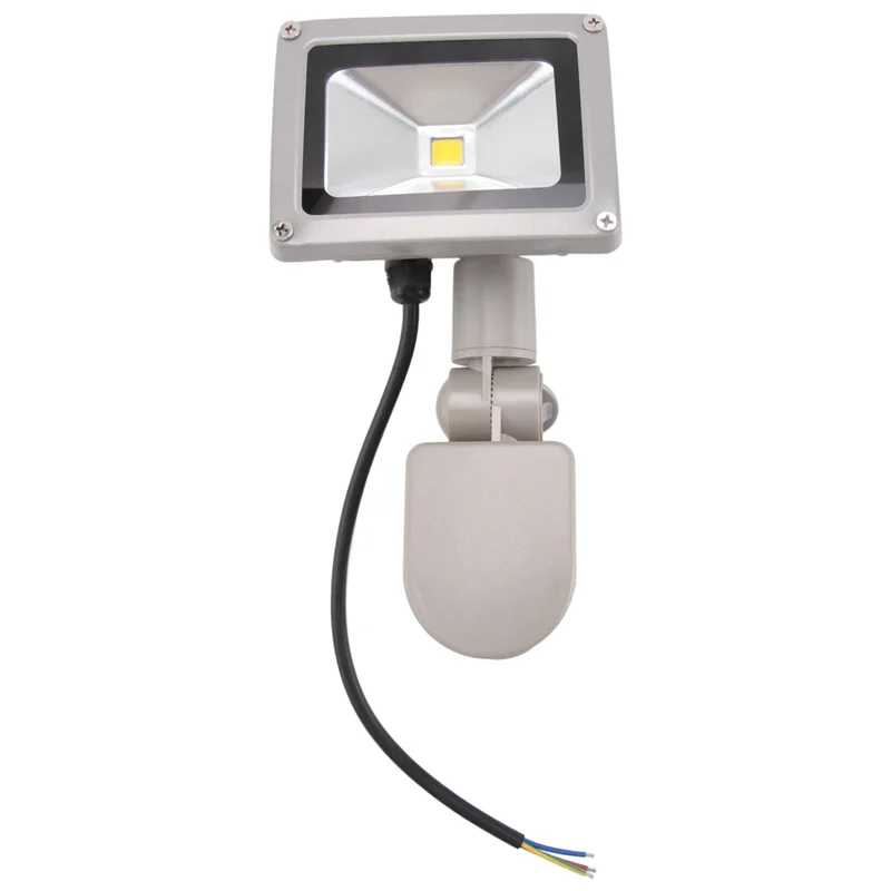ELECT-Warm White LED Spotlight Floodlight Spotlight Floodlight With LED Lighting And PIR Motion Sensor