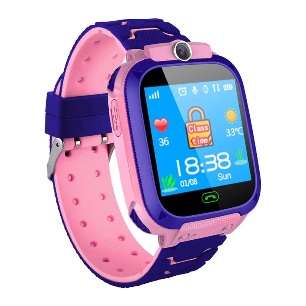 Hot Q12 Smart Watch SOS Phone Watch Children's Smartwatch With Sim Card Photo Waterproof Kids Gift For IOS Android Dropshipping