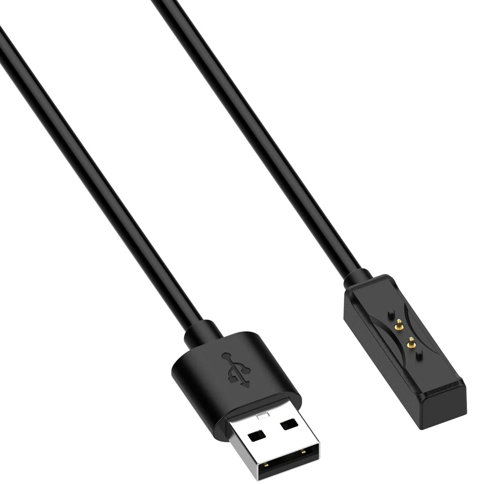 1Meter USB A Charging Cable Power Charger Line Adapter For Coros Heart Rate Monitors