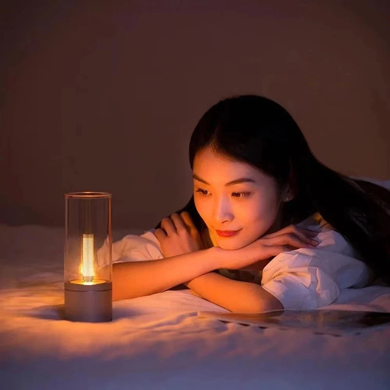 Yeelight Rechargeable Candle Light LED Night Light Ambience Light Stepless Dimming Bedroom Light Smart Portable Decorative Light