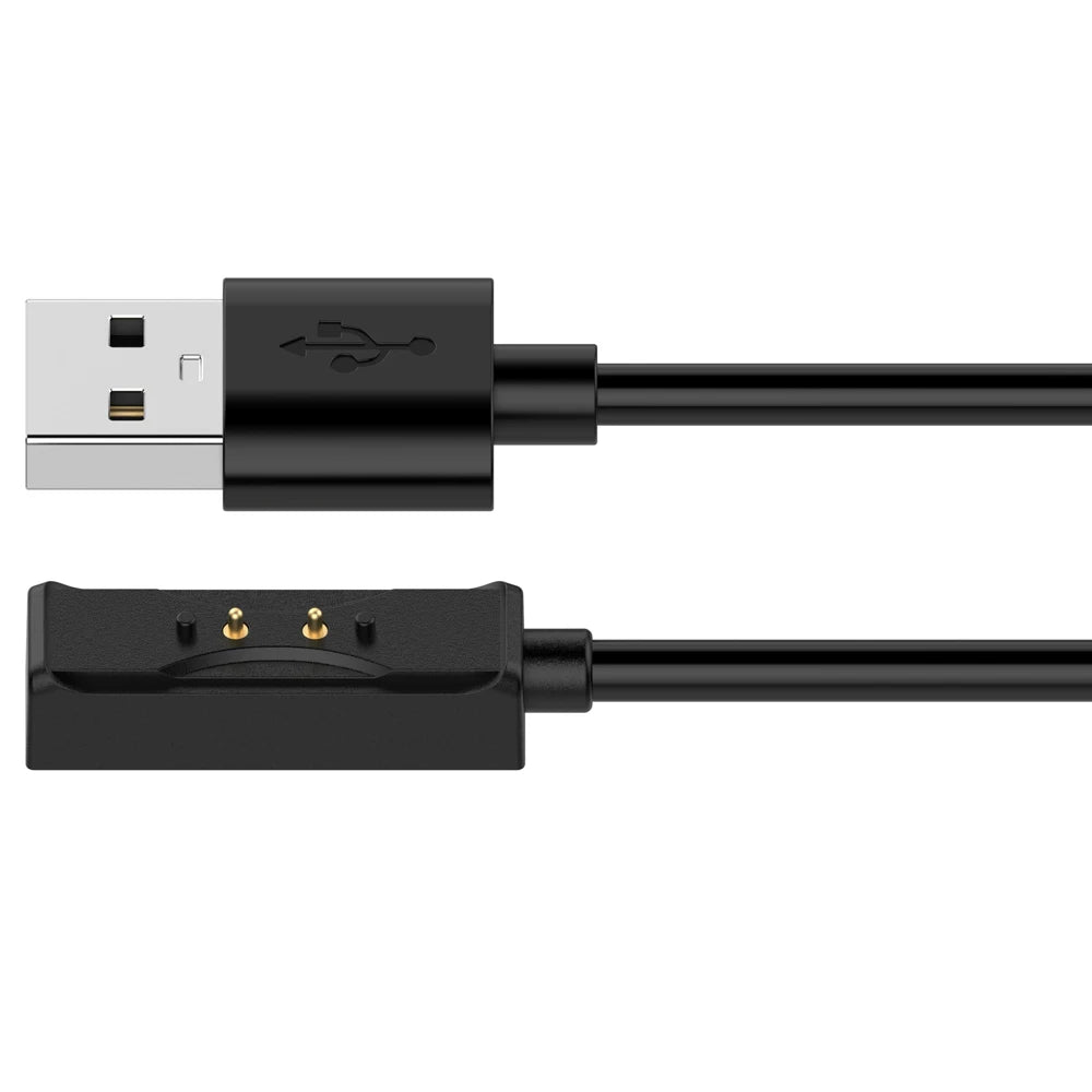 1Meter USB A Charging Cable Power Charger Line Adapter For Coros Heart Rate Monitors
