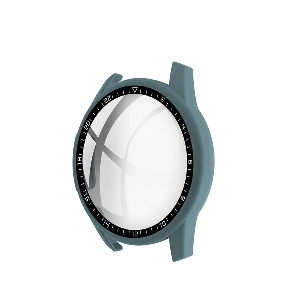 Dial Scale Protective Case For Huawei Watch GT 2 46mm Full Coverage Screen Protector Frame Shockproof PC Tempered Glass Cover