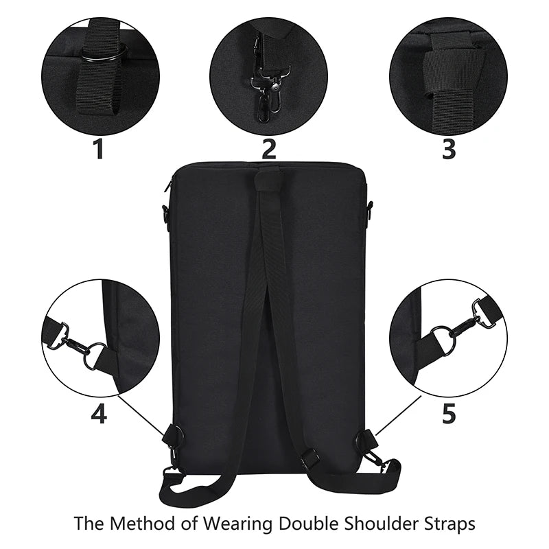 Newest Dust Protection Protect Box Storage Bag Carrying Cover Case for Traktor Kontrol S2 Mk3 DJ Controller